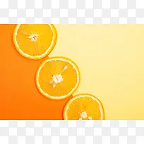 橙色橙子黄色