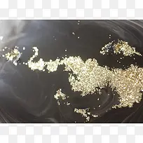 质感金粉水墨背景