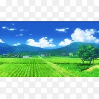 草坪,蒲公英,春天绿色背景素材,