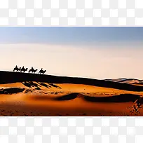 沙漠，沙子，人类，大自然