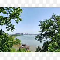 长江水文站背景素材