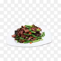 家常菜蒜薹炒肉