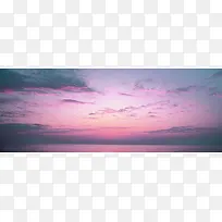 实拍海洋天空素材