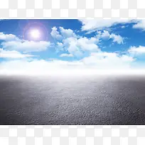 合成图 晴天 背景