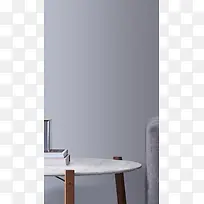 白墙，桌子，背景，灰色