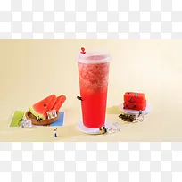 红玉西瓜水果茶