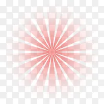 红色渐变放射光