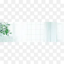 简约家居服装banner