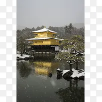 金阁寺建筑风景