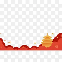 国庆节喜庆边框