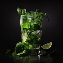 莫吉托柠檬薄荷水