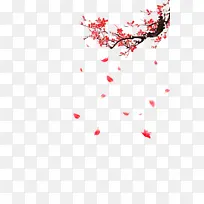 中国风梅花