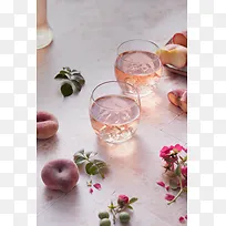 葡萄酒水果花朵摄影