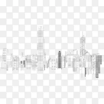 城市手绘图