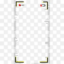 rec科技感边框psd源文件氖